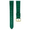 Swarovski Watch Strap 16 Mm (0.63") Width, Leather With Stitching, Green, Gold-tone Finish 2 Swarovski Watch Strap 16 Mm (0.63") Width, Leather With Stitching, Green, Gold-tone Finish -Jewelry Store watch strap 16 mm 280.632229 width leather with stitching green gold tone finish swarovski 5680906
