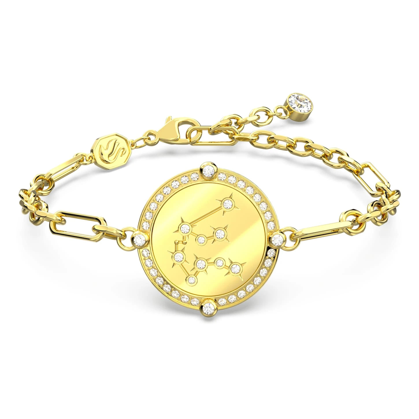 Swarovski Zodiac Bracelet Aquarius, Gold Tone, Gold-tone Plated 4 Swarovski Zodiac Bracelet Aquarius, Gold Tone, Gold-tone Plated - Image 2