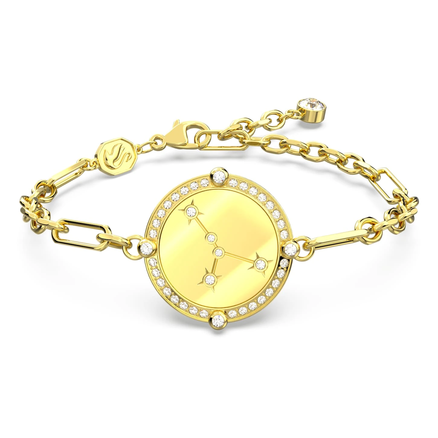 Swarovski Zodiac Bracelet Cancer, Gold Tone, Gold-tone Plated 4 Swarovski Zodiac Bracelet Cancer, Gold Tone, Gold-tone Plated - Image 2